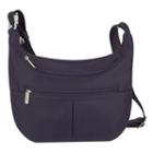 Travelon Classic Rfid-blocking Anti-theft Slouch Hobo Bag, Adult Unisex, Purple