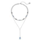 Simply Vera Vera Wang Faceted Stone Double Strand Y Necklace, Women's, Multicolor