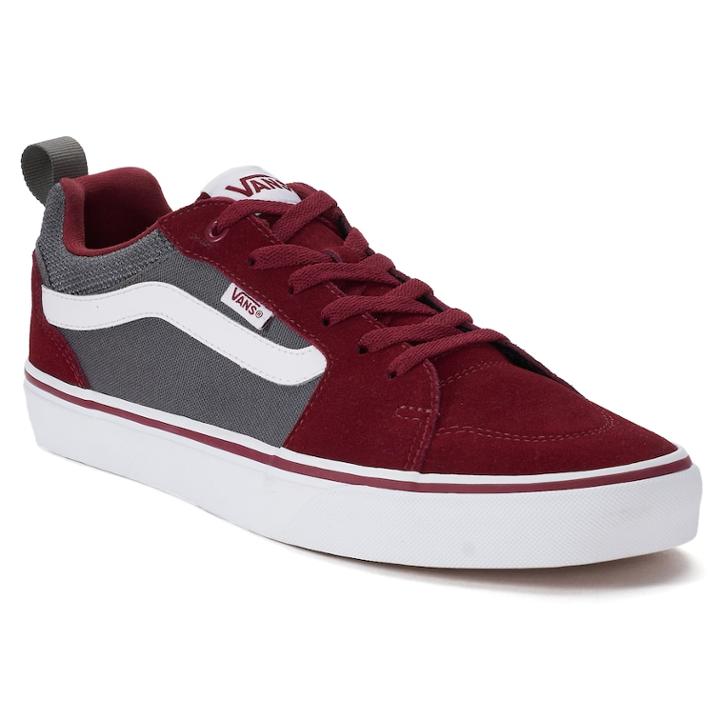 Vans Filmore Men's Skate Shoes, Size: Medium (11.5), Dark Red