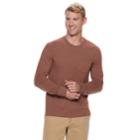 Men's Sonoma Goods For Life&trade; Slim-fit Supersoft Pocket Tee, Size: Medium, Dark Brown