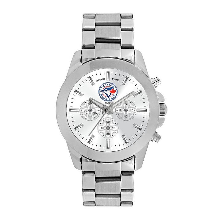 Women's Game Time Toronto Blue Jays Knockout Watch, Silver