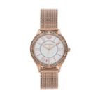 Juicy Couture Women's Arianna Crystal Stainless Steel Watch - 1901379, Size: Medium, Pink