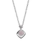Lotopia Pink & Purple Cubic Zirconia Sterling Silver Pendant Necklace, Women's, Size: 18