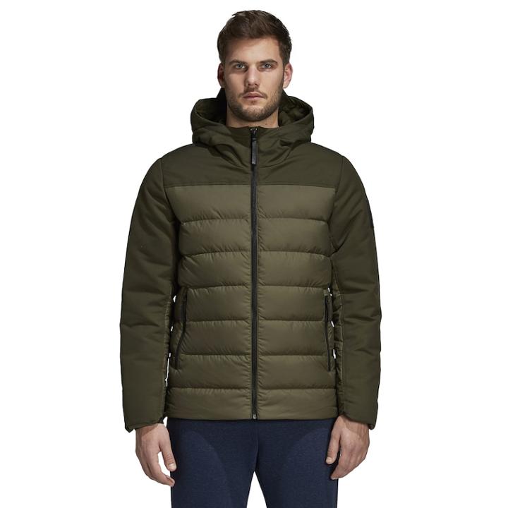 Men's Adidas Outdoor Climawarm&reg; Jacket, Size: Xl, Med Green