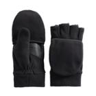 Men's Tek Gear&reg;&reg; Warmtek Convertible Flip-top Mittens, Size: L/xl, Black