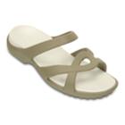 Crocs Meleen Women's Slide Sandals, Size: 11, Brown