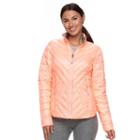 Women's Tek Gear&reg; Lightweight Puffer Jacket, Size: Medium, Lt Orange