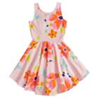 Girls 4-12 Sonoma Goods For Life&trade; Tie Back High-low Dress, Size: 5, Light Pink