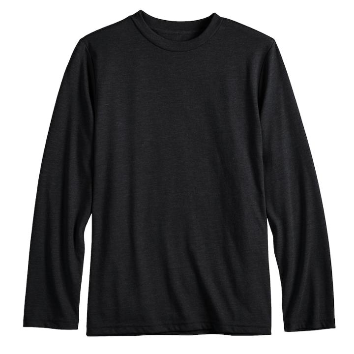 Boys 8-20 Urban Pipeline&reg; Awesomely Soft Tee, Size: Medium, Black