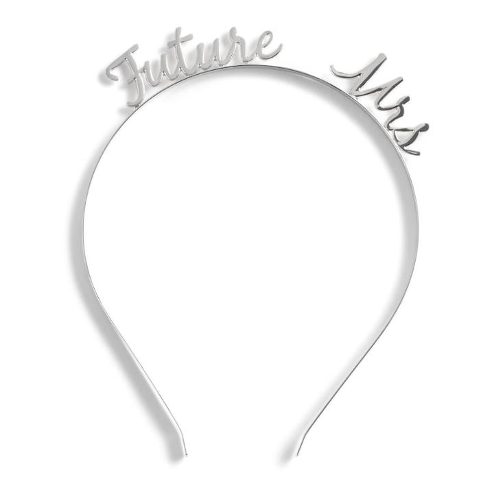 Future Mrs. Bridal Headband, Women's, Silver