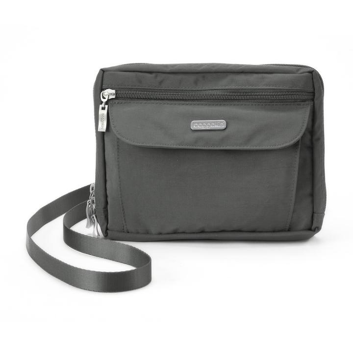 Women's Baggallini Wander Bag, Dark Grey