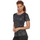 Women's Tek Gear&reg; Performance Base Layer Mesh Panel Tee, Size: Xl, Black