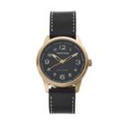 Armitron Men's Leather Watch, Size: Medium, Black