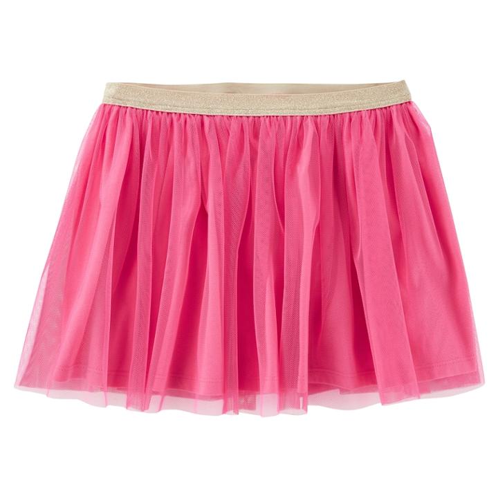 Girls 4-12 Oshkosh B'gosh&reg; Tulle Skirt, Size: 12, Pink