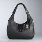 Simply Vera Vera Wang Quartz Hobo, Women's, Black