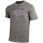 Men's Under Armour Northwestern Wildcats Triblend Tee, Size: Large, Multicolor