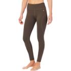 Women's Shape Active Tru S-seam Workout Leggings, Size: Medium, Dark Green