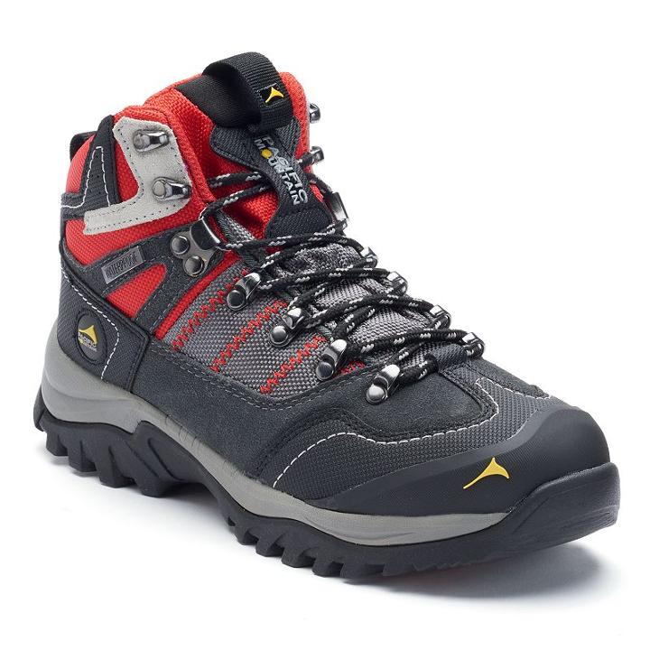 Pacific Mountain Ascend Women's Waterproof Hiking Boots, Size: Medium (6.5), Light Grey