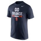 Men's Nike Syracuse Orange Local Verbiage Tee, Size: Xl, Blue (navy)