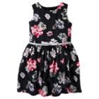 Toddler Girl Carter's Floral Print Dress, Size: 2t, Ovrfl Oth