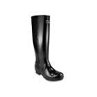 London Fog Thames Women's Waterproof Rain Boots, Size: 7, Black