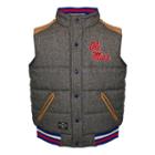 Men's Franchise Club Ole Miss Rebels Legacy Reversible Vest, Size: 3xl, Grey