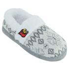 Women's Louisville Cardinals Snowflake Slippers, Size: Xl, Team