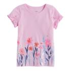 Girls 4-12 Sonoma Goods For Life&trade; Overlapping Ruffle Tee, Size: 6, Light Pink