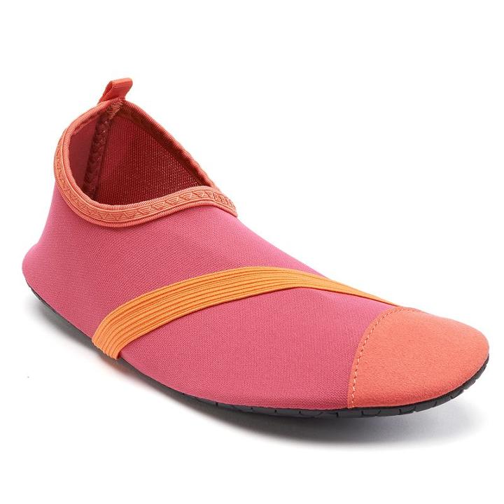 Fitkicks Active Footwear Women's Slip-on Shoes, Size: L 8.5-9.5, Pink Other
