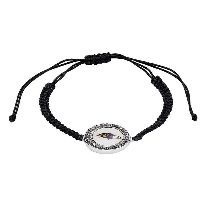 Baltimore Ravens Slipknot Bracelet, Women's, Black