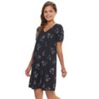 Juniors' Mudd&reg; Lace-up Shoulder Dress, Teens, Size: Xl, Drk Purple