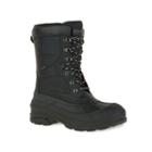 Kamik Nationpro Men's Waterproof Winter Boots, Size: 12, Black