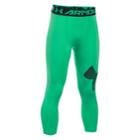 Boys 8-20 Under Armour Logo 3/4-length Base Layer Leggings, Size: Xl, Beige