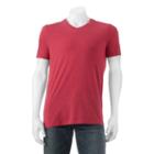 Big & Tall Urban Pipeline&reg; Ultimate V-neck Fashion Tee, Men's, Size: Xl Tall, Med Red