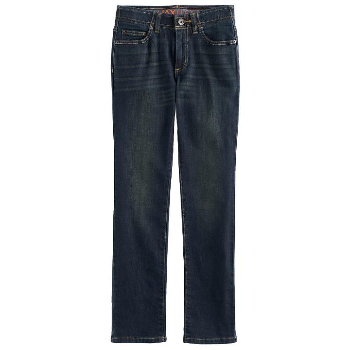 Husky Boys 8-20 Urban Pipeline&reg; Slim-fit Stretch Jeans, Size: 12 Husky, Brt Green
