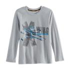 Boys 4-7x Star Wars A Collection For Kohl's Wing Starfighter Foiled Tee, Size: 7, Grey