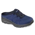 Skechers Relaxed Fit Easy Going Knitty Gritty Women's Clogs, Size: 6.5, Blue (navy)