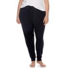Plus Size Sonoma Goods For Life&trade; Pajamas: Jogger Pants, Women's, Size: 1xl, Black