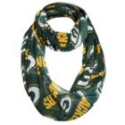 Forever Collectibles Green Bay Packers Logo Infinity Scarf, Women's, Ovrfl Oth