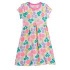Girls 4-7 Jumping Beans&reg; Shirred Tee Dress, Size: 4, Natural