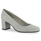 Easy Street Proper Women's High Heels, Size: Medium (7.5), Grey