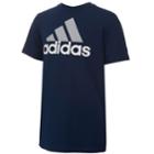 Boys 8-20 Adidas Logo Graphic Tee, Size: Small, Blue (navy)