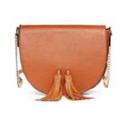 Olivia Miller Neilla Tassel Saddle Crossbody Bag, Women's, Brown