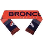 Adult Forever Collectibles Denver Broncos Reversible Scarf, Blue