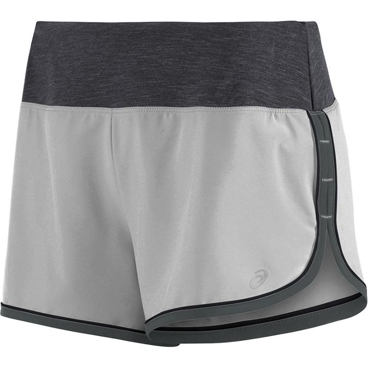 Women's Asics Everysport Workout Shorts, Size: Xl, Light Grey