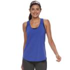 Women's Fila Sport&reg; Scoop Neck Racerback Tank, Size: Xl, Blue (navy)
