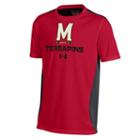 Boys 8-20 Under Armour Maryland Terrapins Colorblock Tech Tee, Boy's, Size: M(10-12), Red