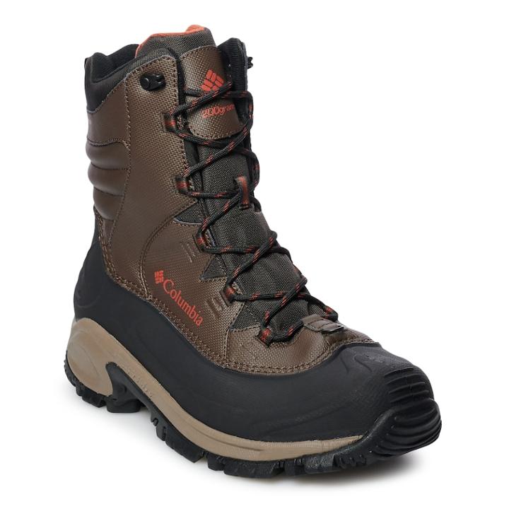 Columbia Bugaboot Iii Men's Waterproof Winter Boots, Size: 12 Wide, Lt Brown