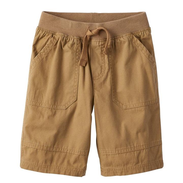 Boys 4-7x Jumping Beans&reg; Canvas Shorts, Boy's, Size: 7x, Med Brown