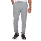 Big & Tall Fila Sport&reg; Modern-fit Space-dye Fleece 2.0 Jogger Pants, Men's, Size: 3xb, Med Grey